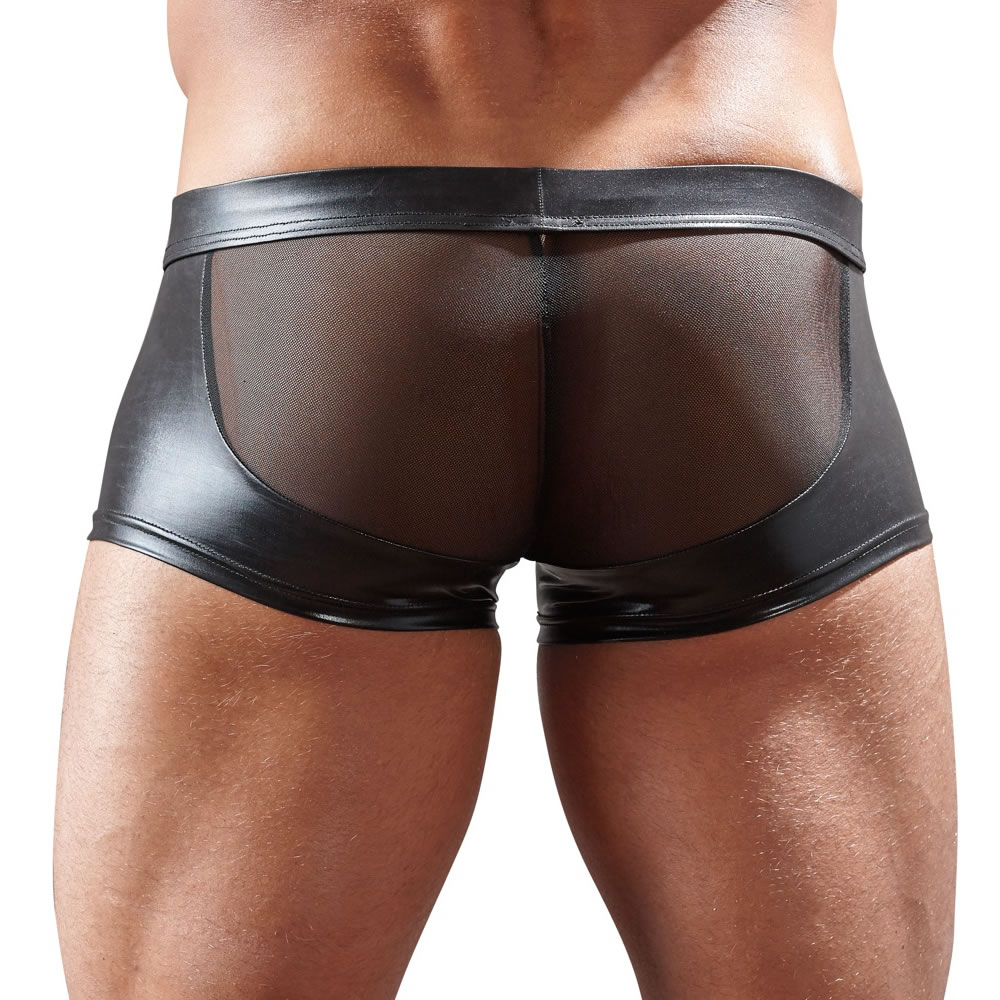Wetlook Pants for Men with Transparent Nylon