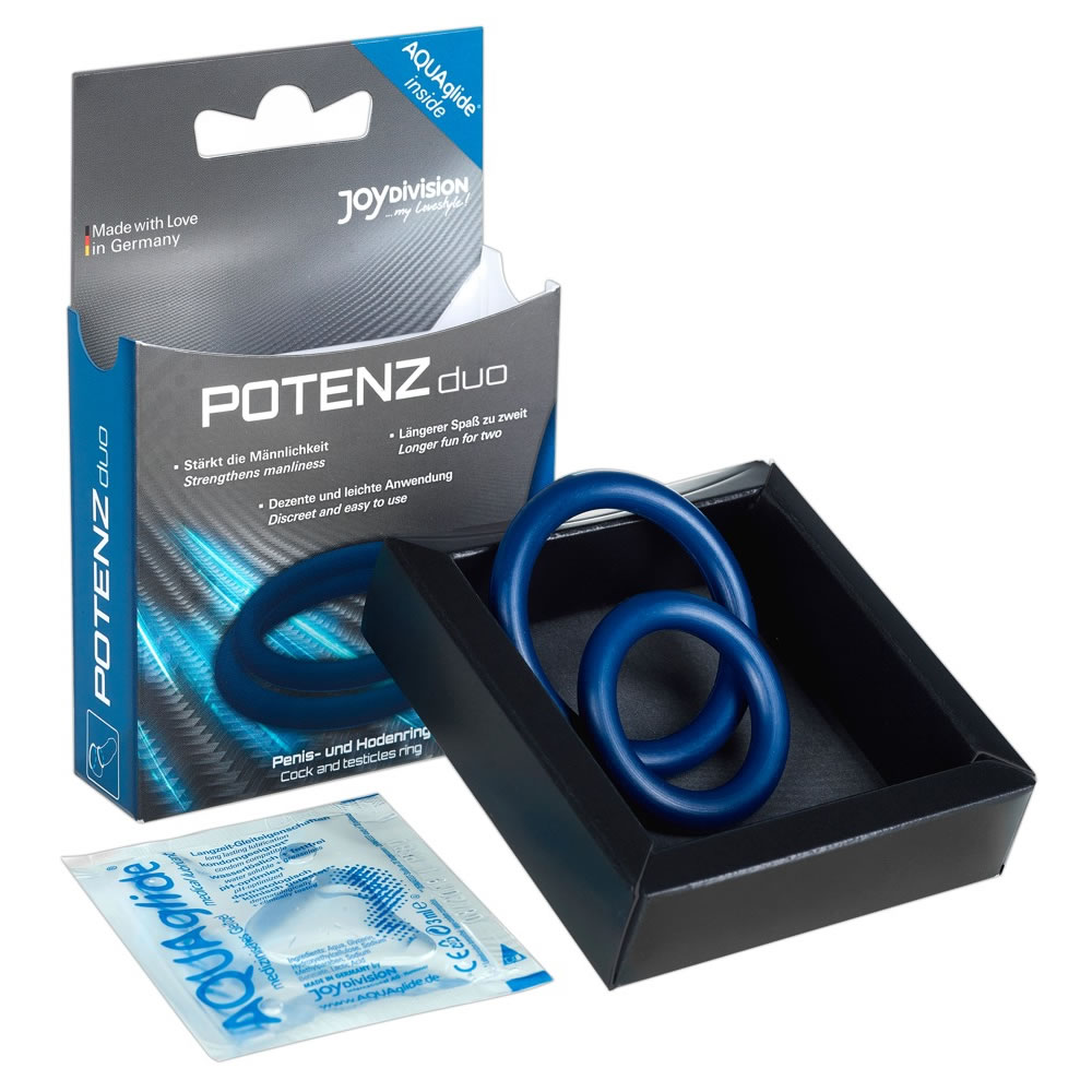 Cock Ring Silicone Potency Duo