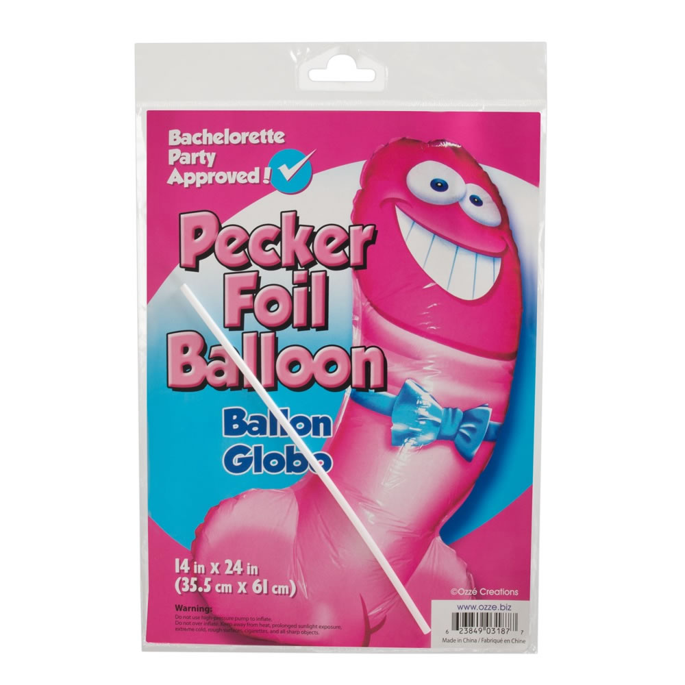 Pecker Foil Penis Ballon