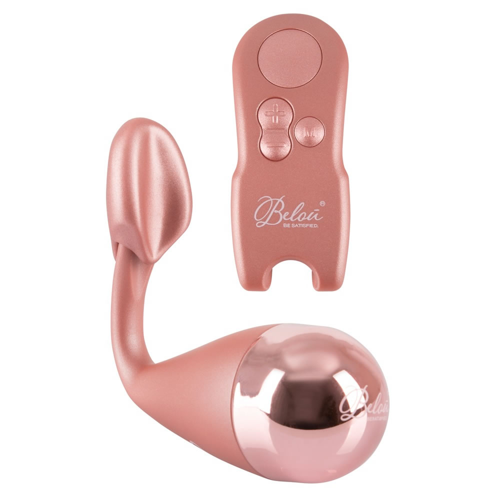 Belou Vibrator g med Klitoris Stimulator