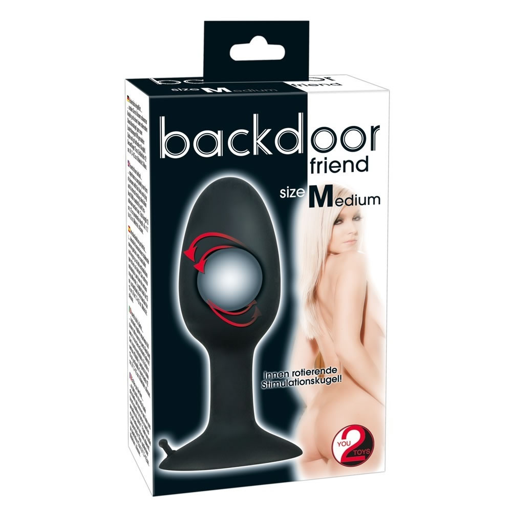 Butt Plug Backdoor Friend Medium in Silicone