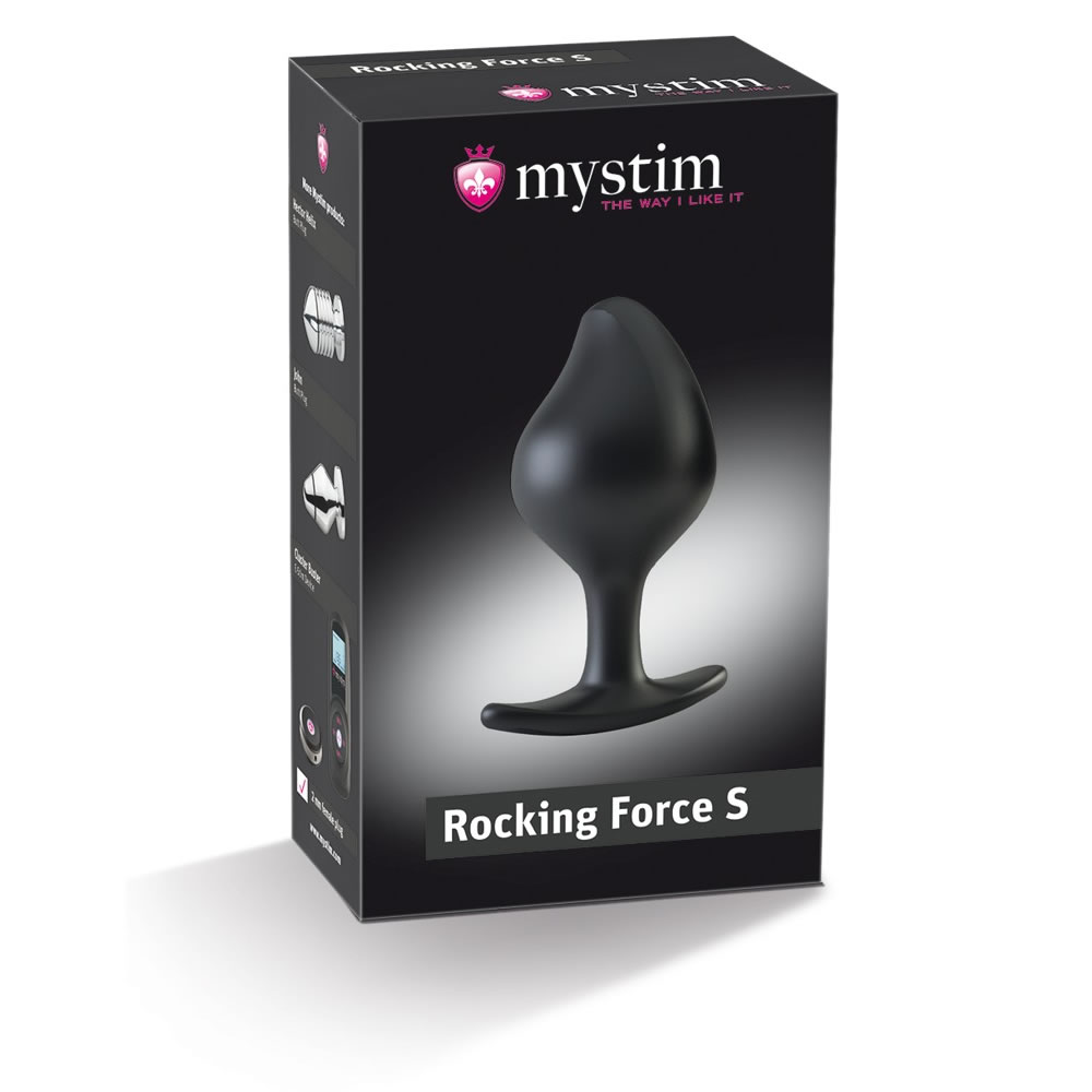 Mystim Rocking Force E-stim & EMS Butt Plug Bi-Polar