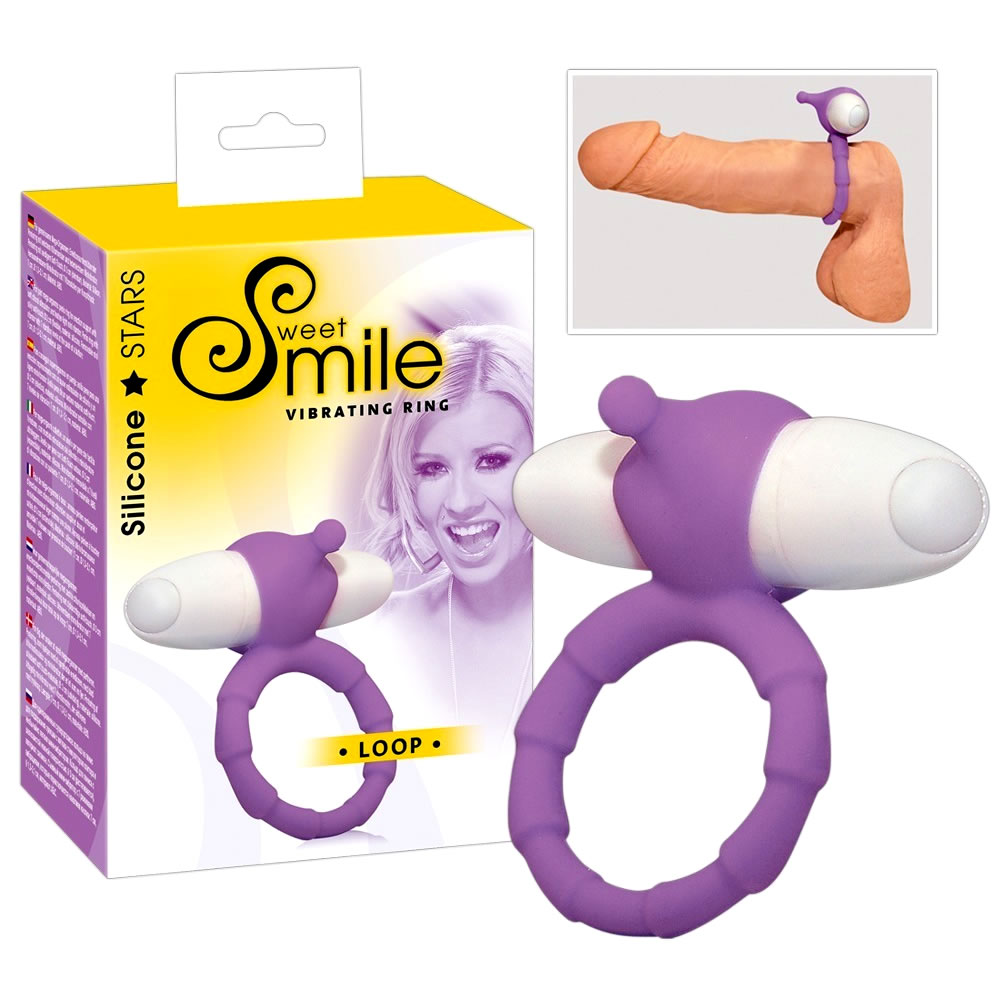 Sweet Smile Loop Vibrator Cock Ring