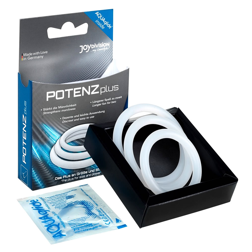 Joydivision Potency Penis Ring 3-piece Set