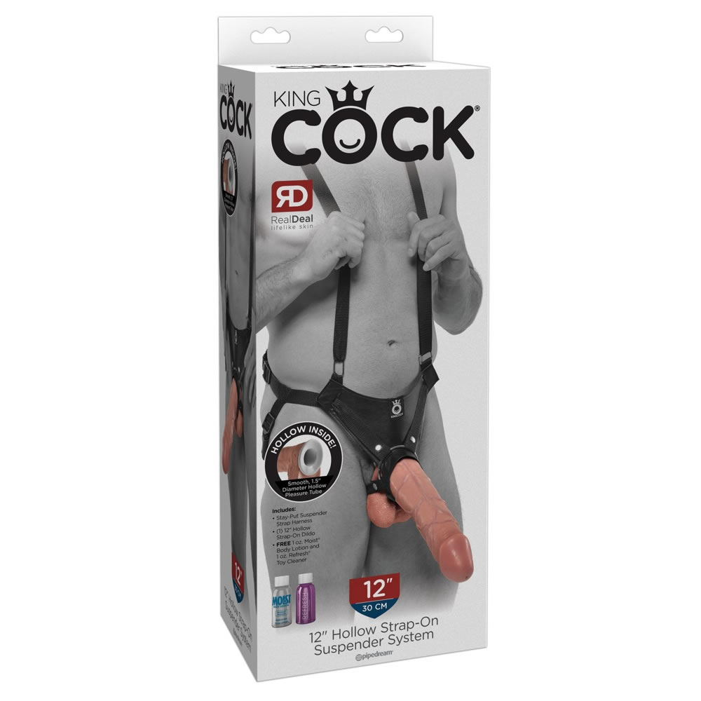 King Cock Hollow Strap-On Suspender System