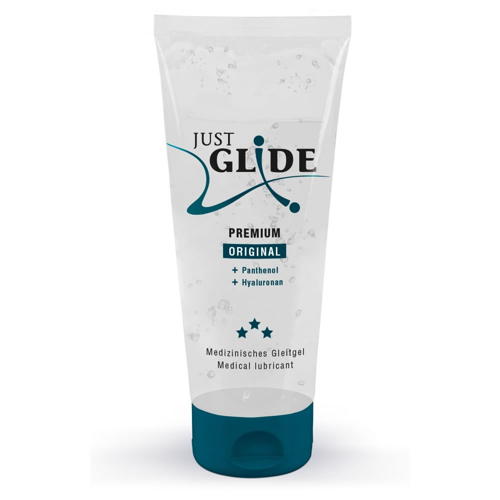 Just Glide Premium Lubricant with hyaluronic acid and panthenol
