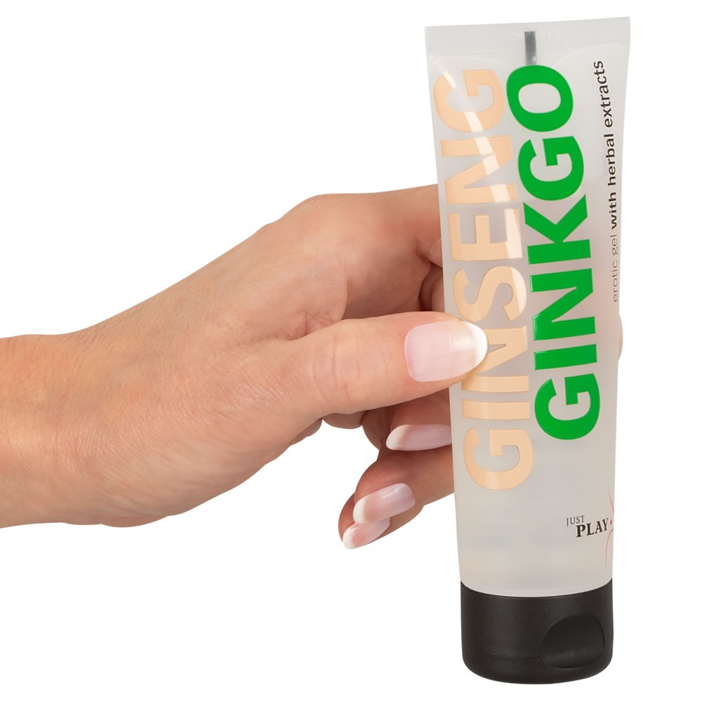 Just Play Massage Oil with Ginseng Ginkgo