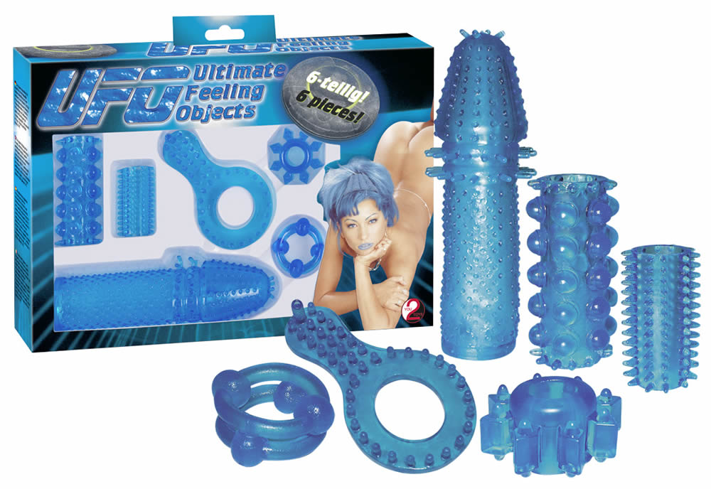 UFO Cock Ring and Sleeve Set