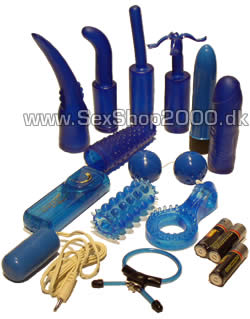 Blue Fantasy Sexspielzeug Set