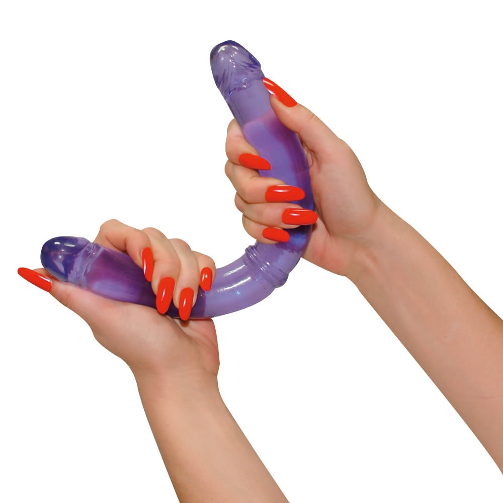 Twinzer Purple Double Dong Dildo