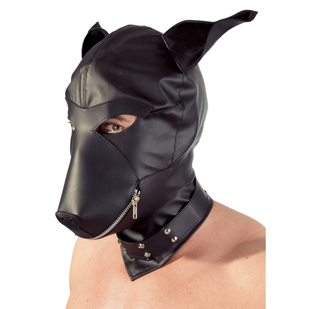 Dog Shaped Fetish Mask