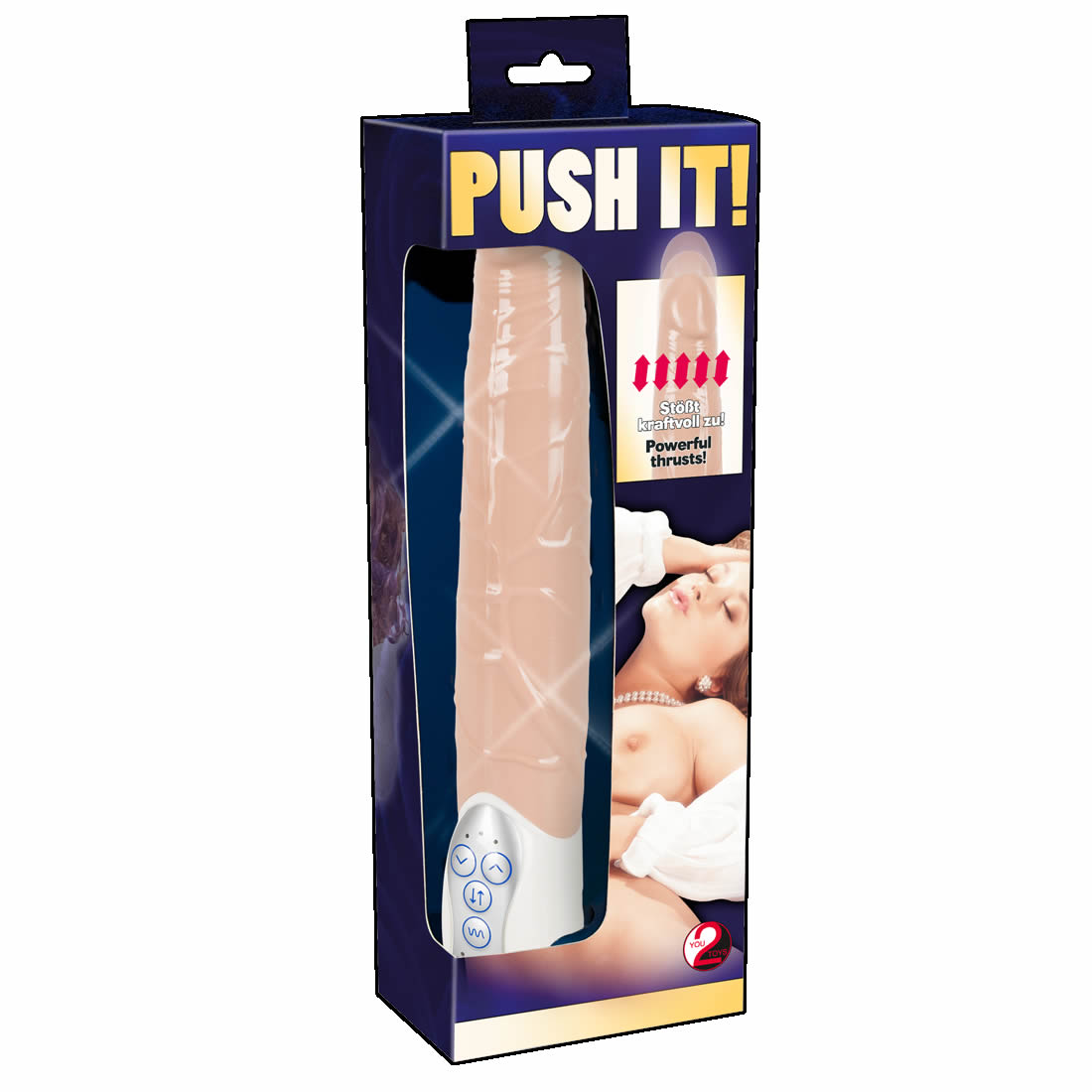 Push It Vibrator with Thrusting Function