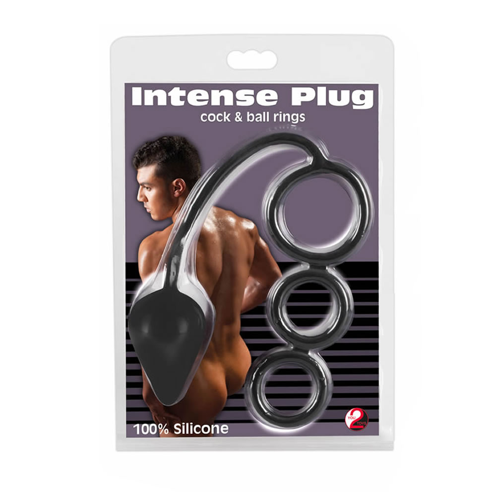 Intense Plug - Cock Ring and Anal Plug