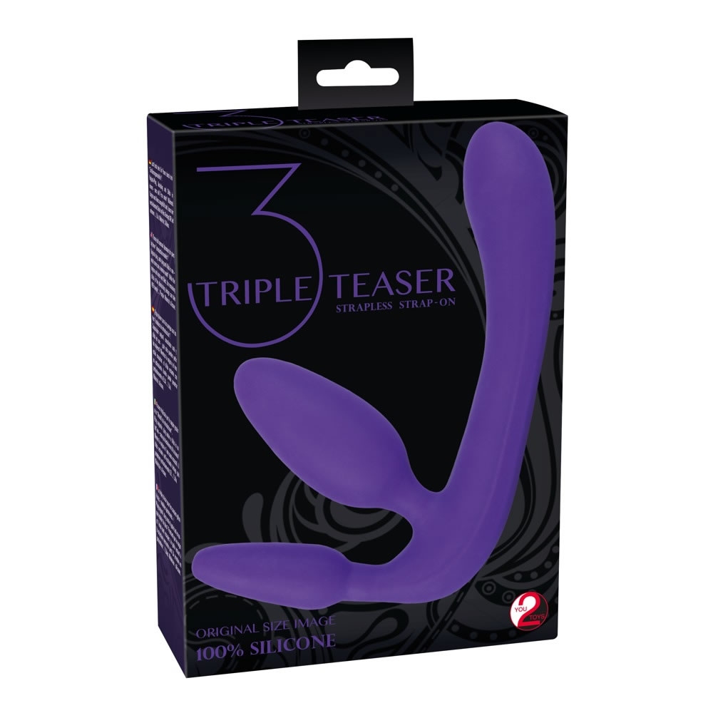 Triple Teaser Double Dildo and Strap-On