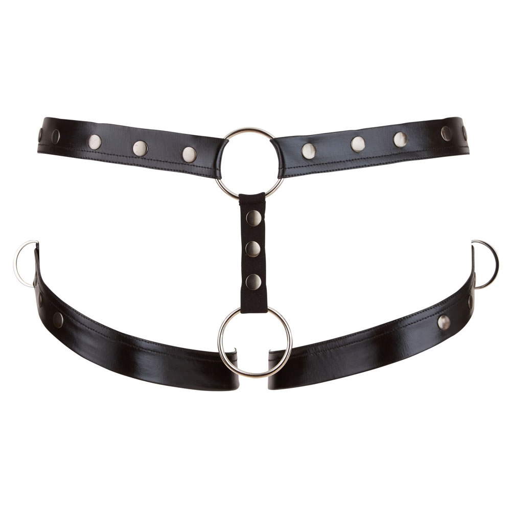 Harness Belt for Penis with Cock Ring