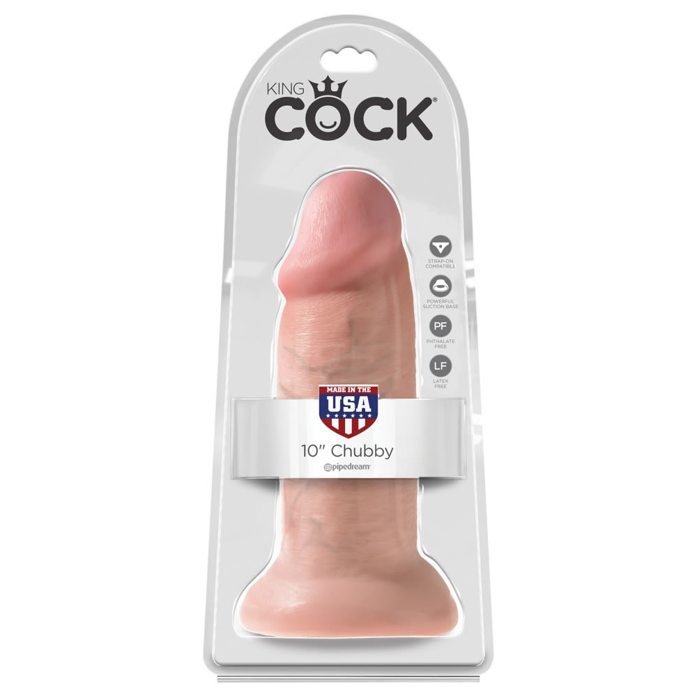 XL Dildo King Cock with Strap-On Suction Base