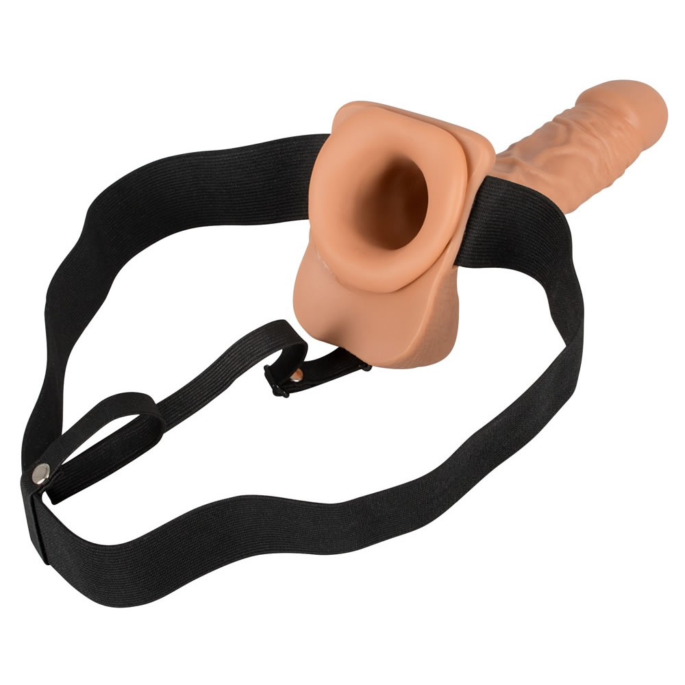 Hollow Strap-on Dildo with Balls