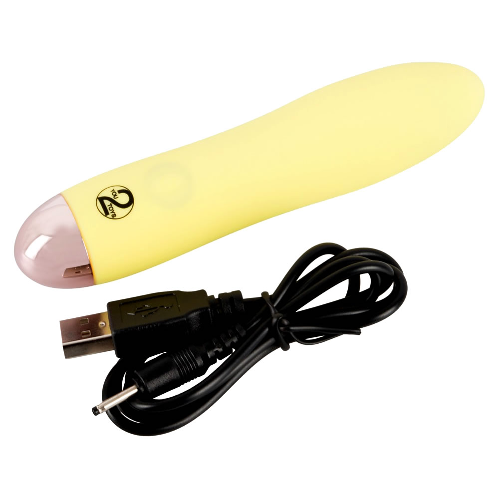 Cuties Mini Yellow - Vaginal & Anal Vibrator