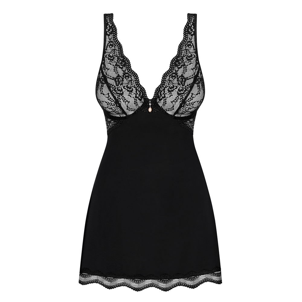 Obseesive Chemise with Lace and String