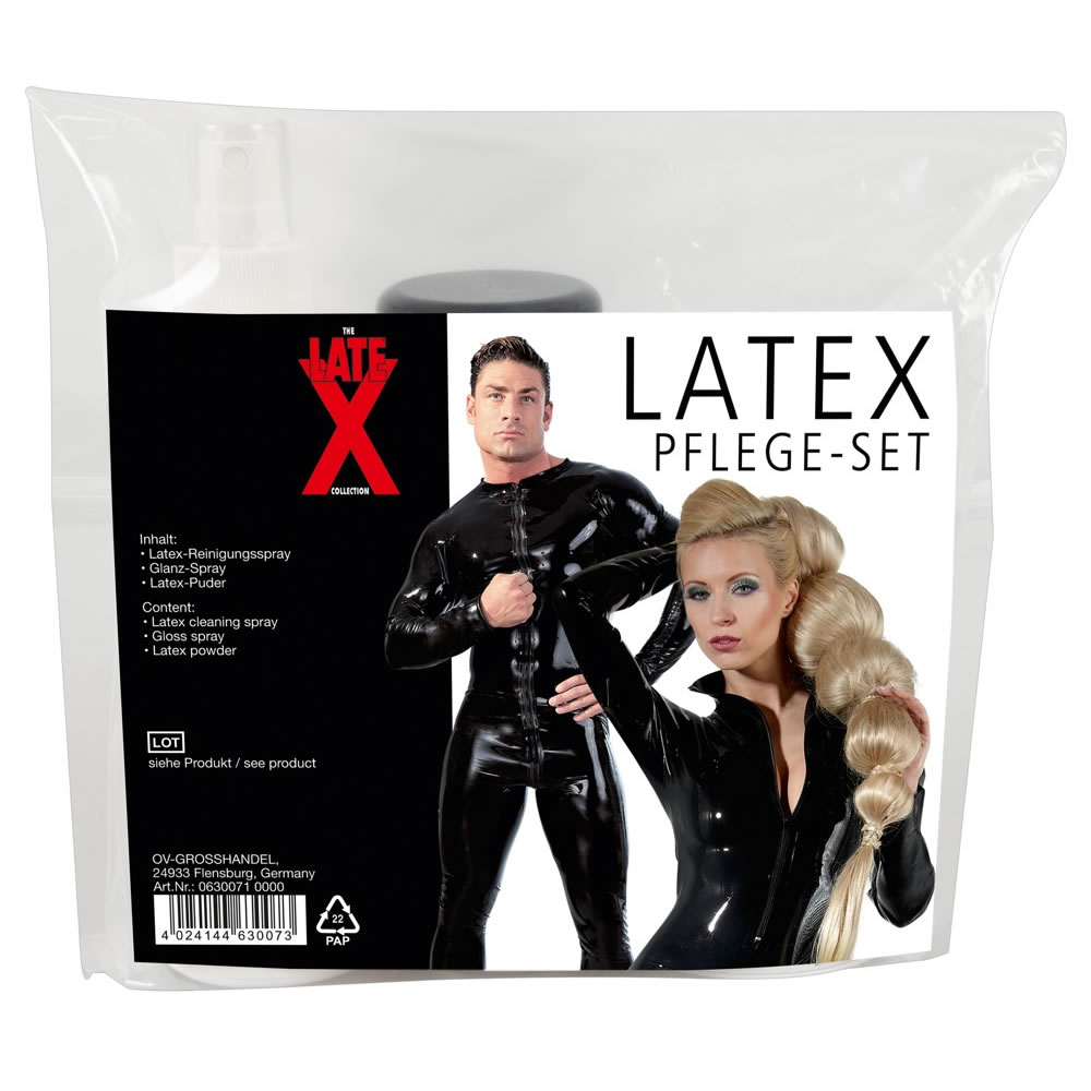 Latex Care Set for Sex Toys and Latex Wear