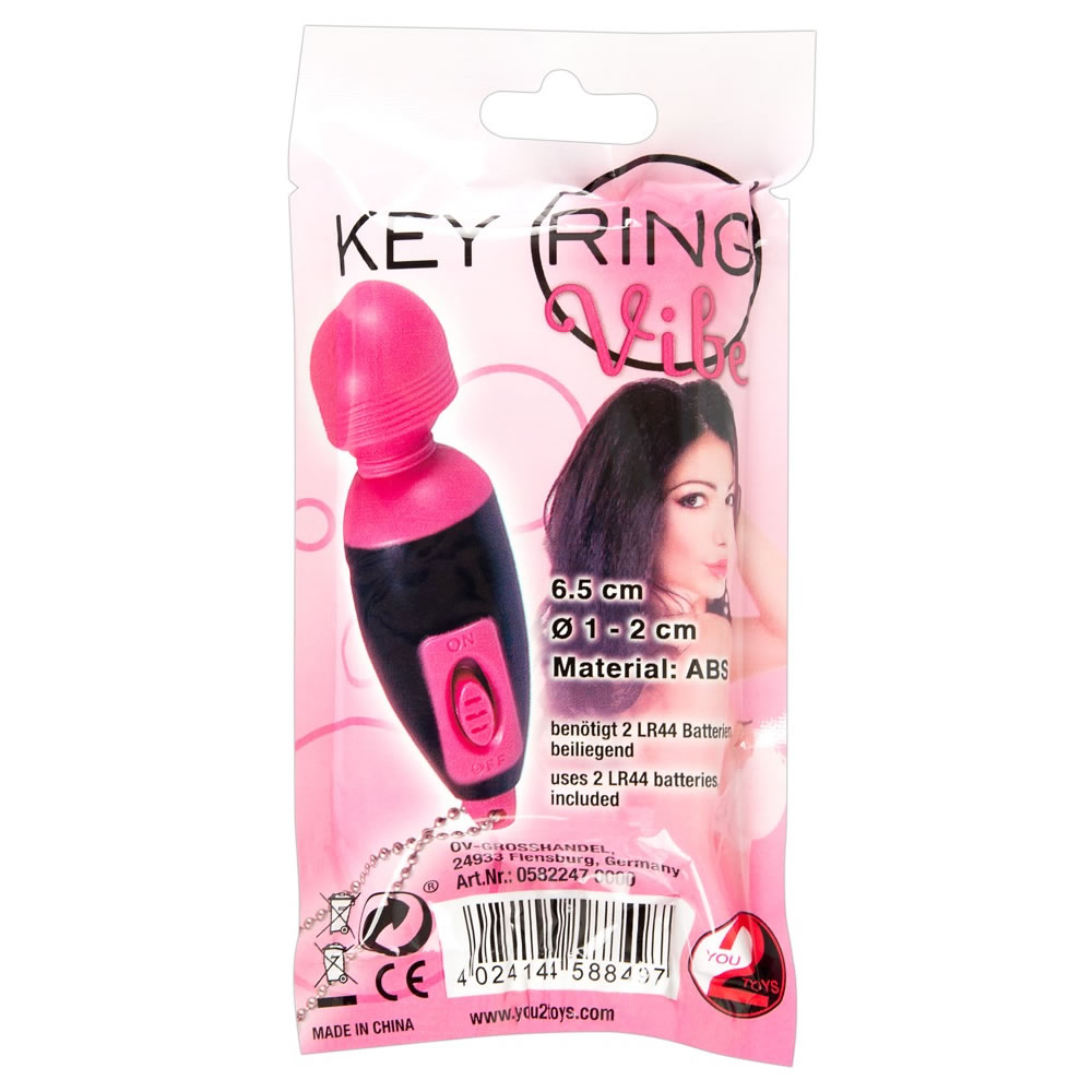 Key Ring Vibe mini vibrator