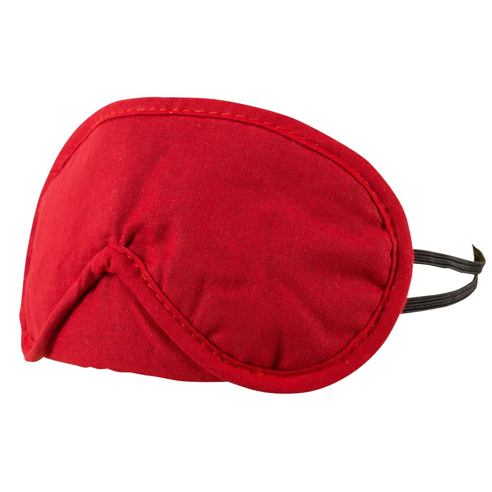Eye Mask Set in Red and Black