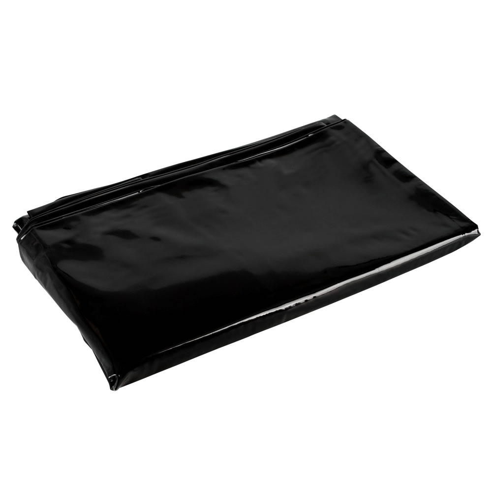 Black PVC blanket cover