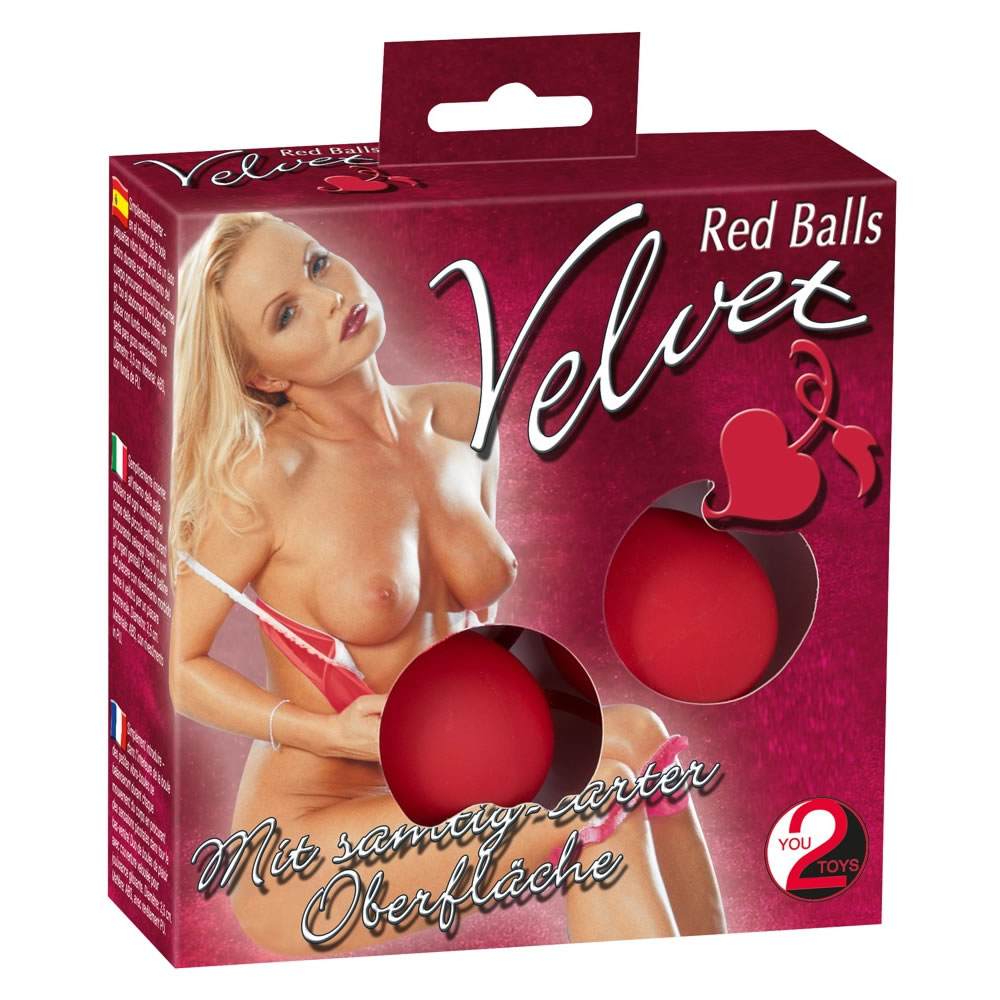 Velvet Red Balls Loveballs