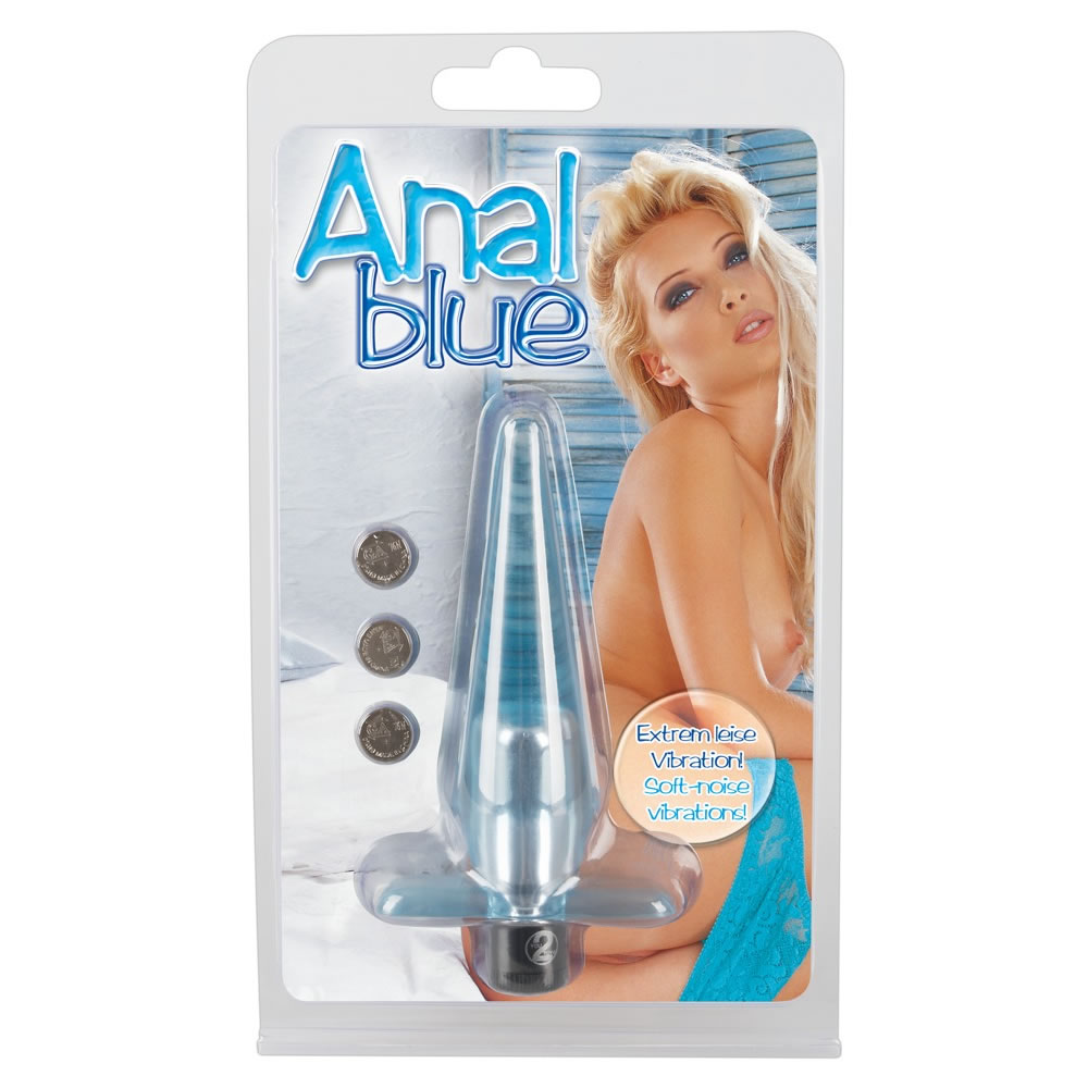 Anal Blue Vibrator Buttplug