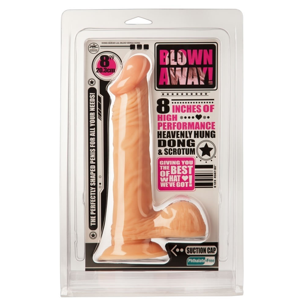 Dildo Blown Away with suction cup