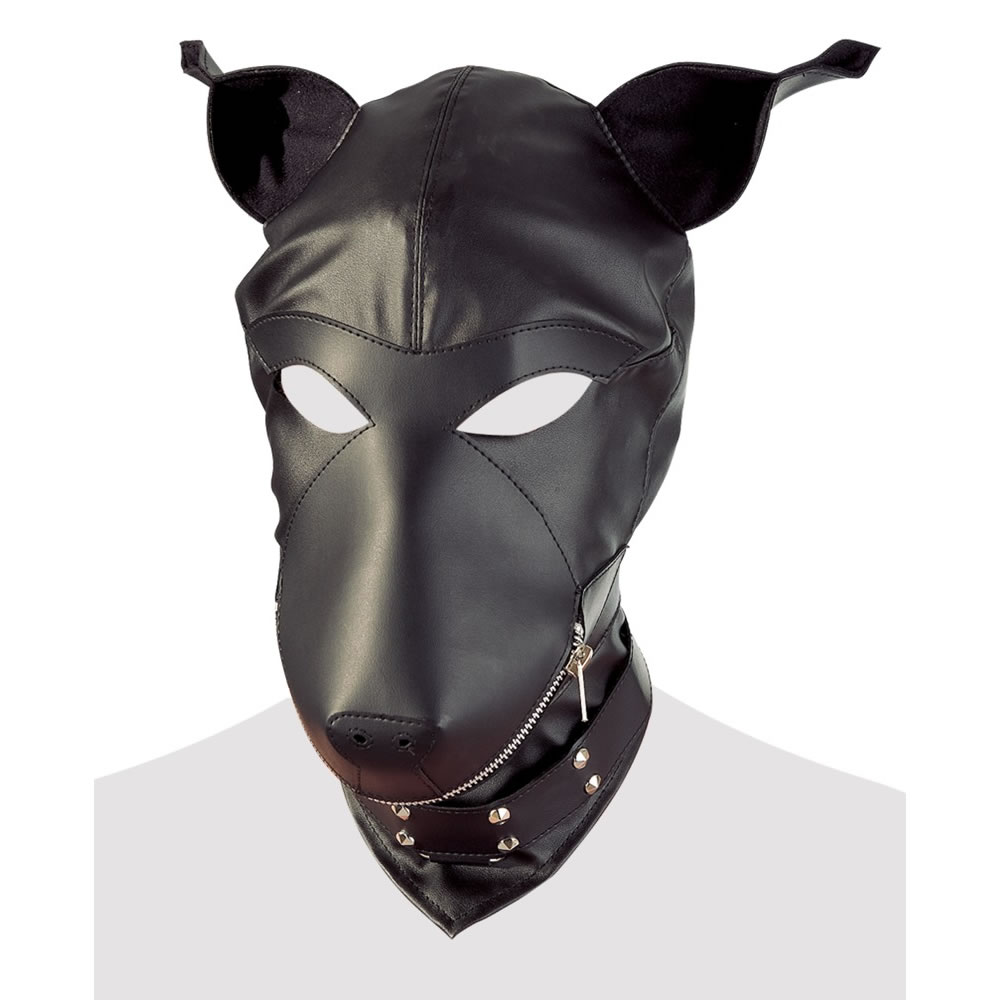 Dog Shaped Fetish Mask