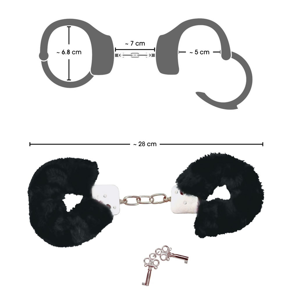 Bady Kitty Handcuffs with plush