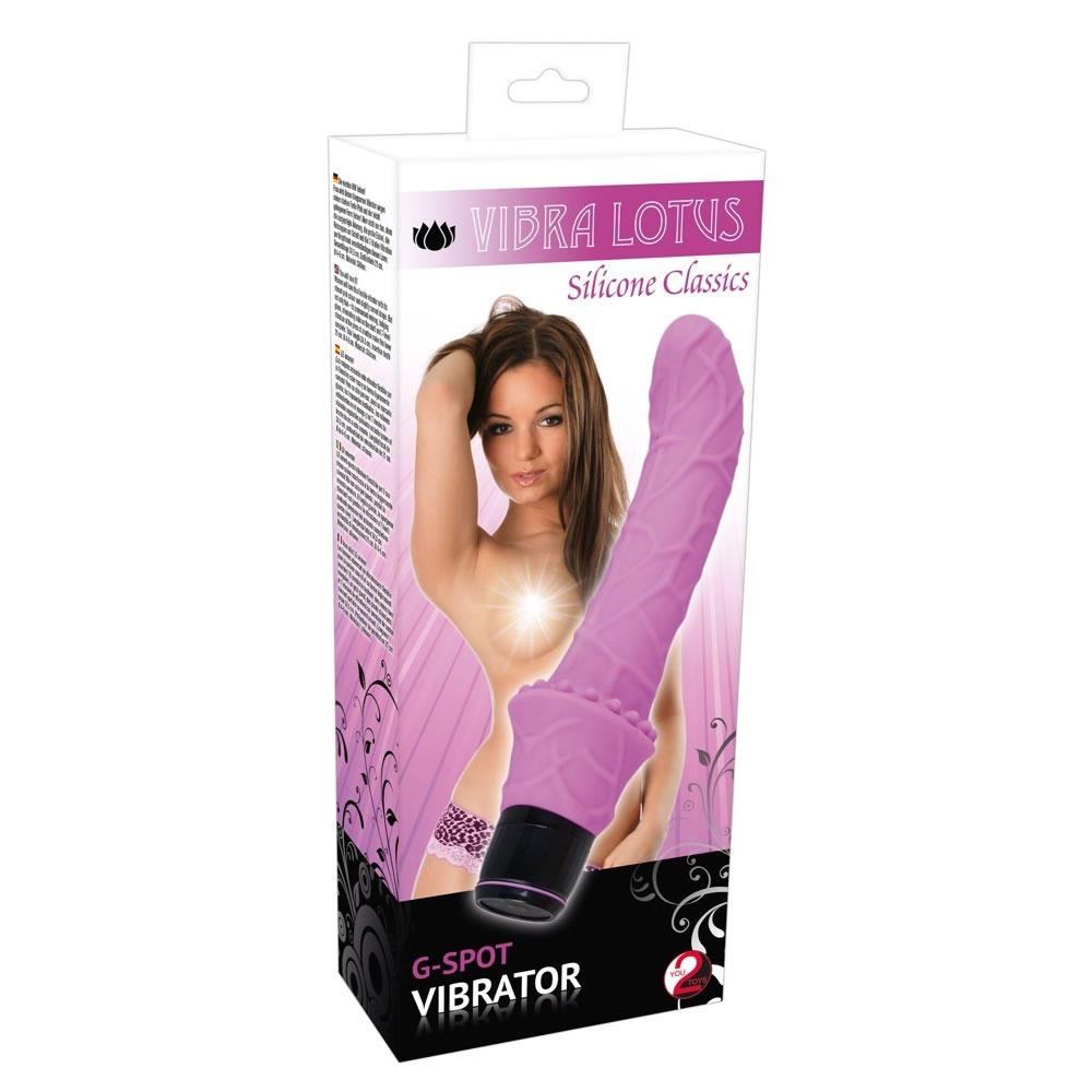 Vibra Lotus G-Spot Silicone Vibrator