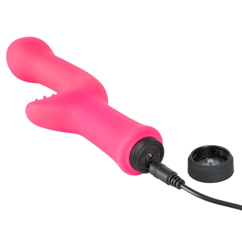 Vibrator Power Vibe Nubby med Klitoris Stimulator