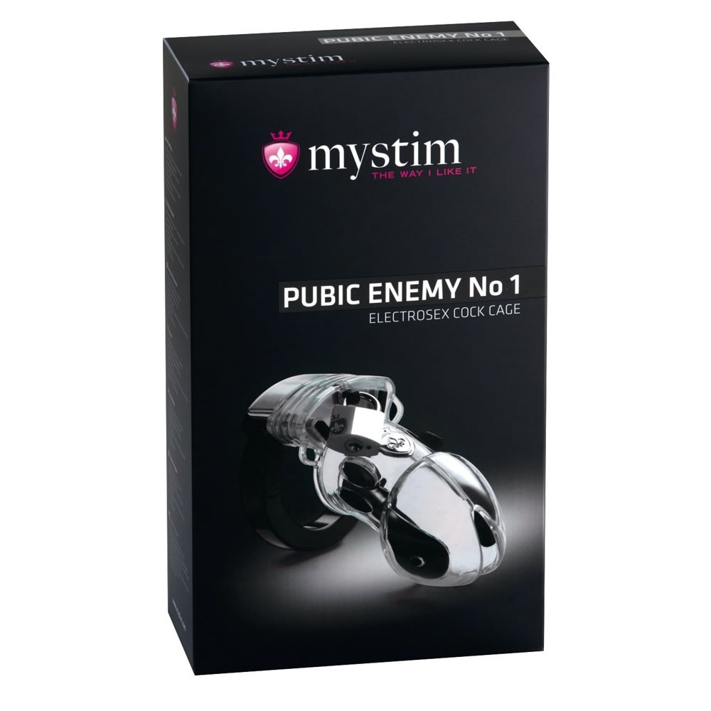 Mystim Pubic Enemy No. 1 Penis Cage for E-Stimulation