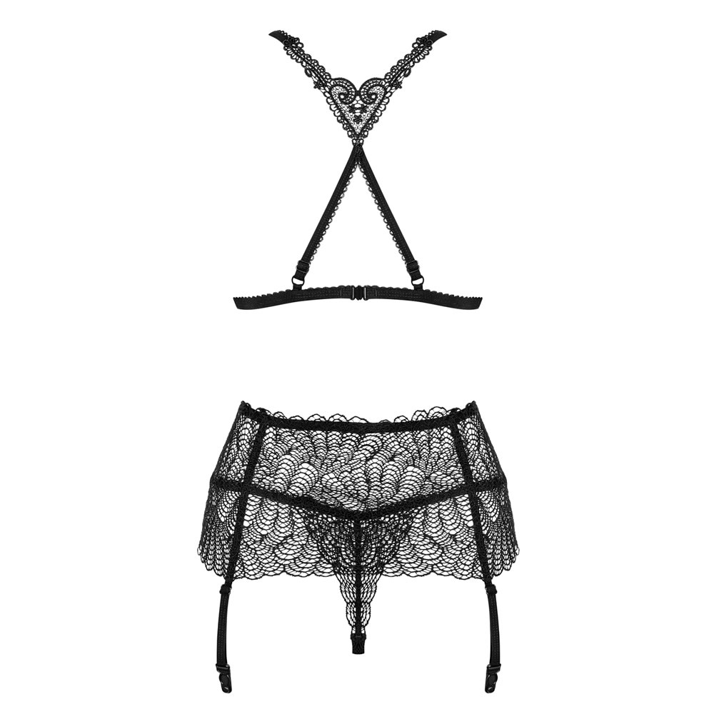 Obsessive Lingerie Set made of Delicate Lace