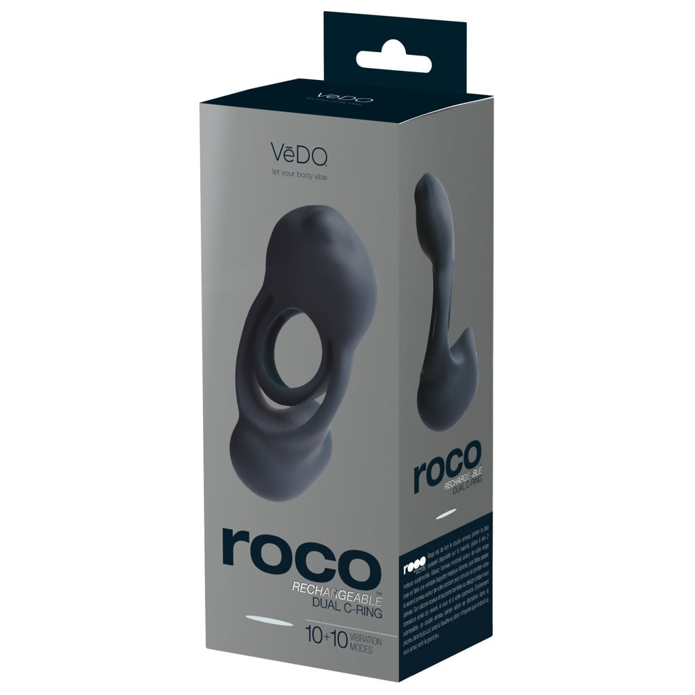 VeDo Roco Cock Ring with Perineum Stimulator
