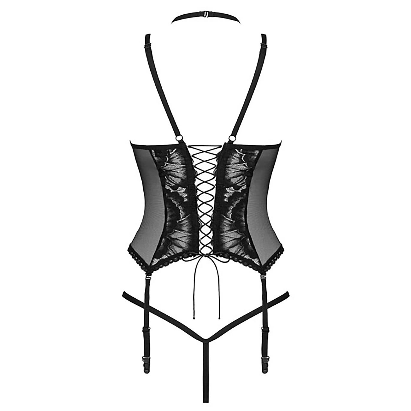 Obsessive Alessya Lace Basque with String