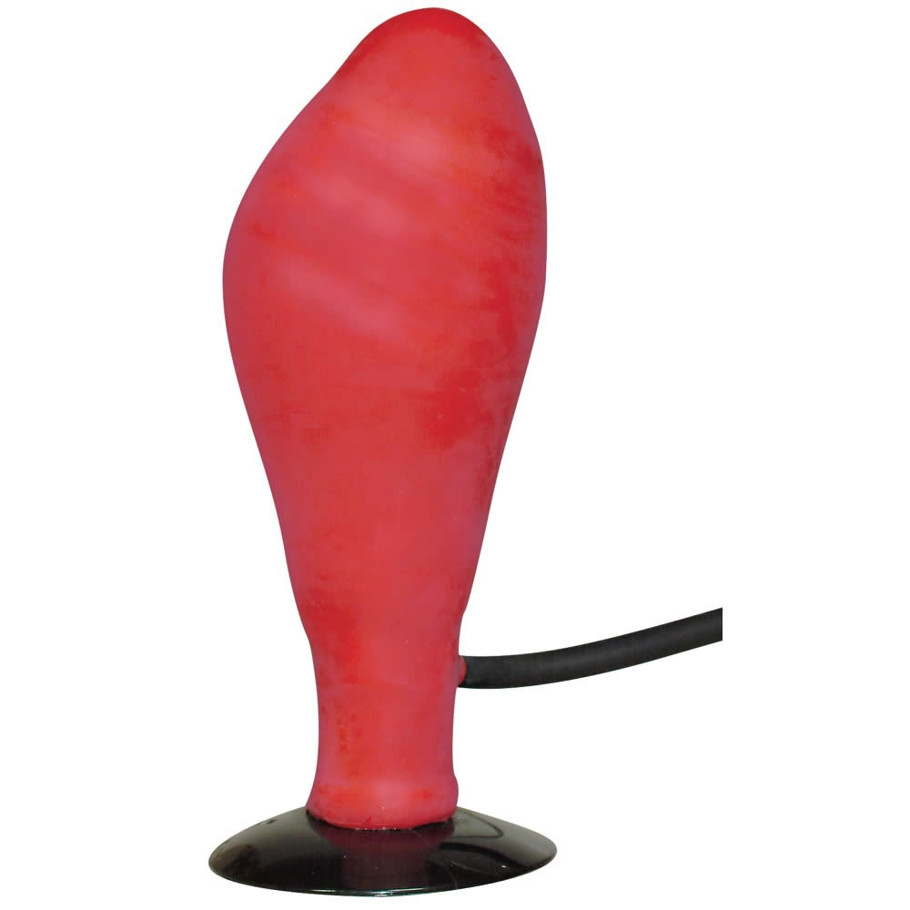 Red Balloon Vibrator - Aufblasbarer Dildo