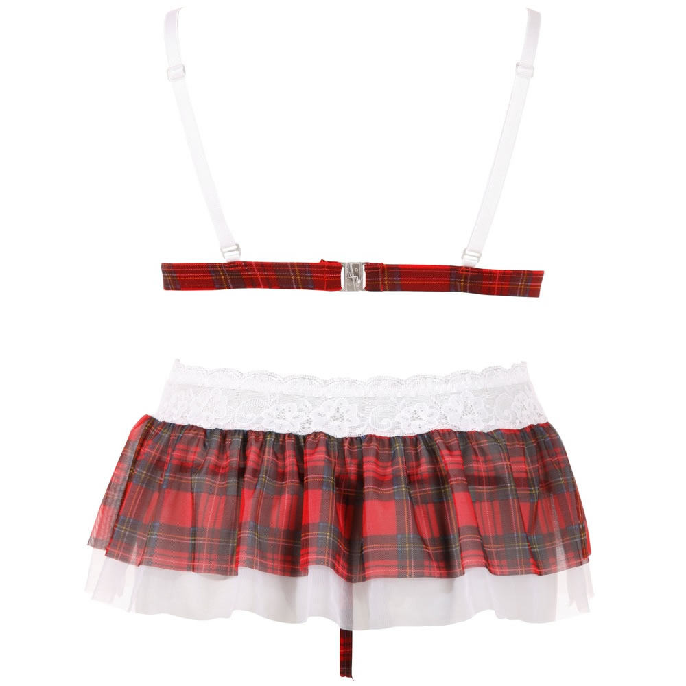 Karo Top and Miniskirt in plaid pattern