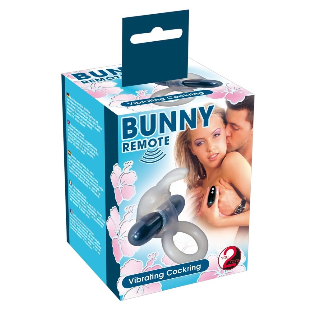 Bunny Vibro-Cockring with Wireless Remote