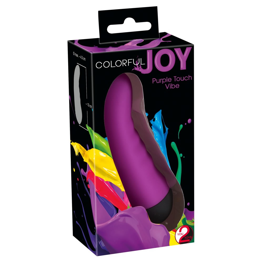 Purple Touch Vibe Klitoris Vibrator