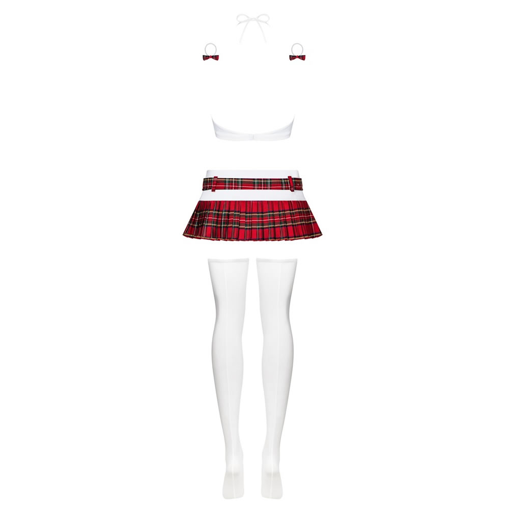 Obsessive Detention Schoolgirl Costume with 5 pieces