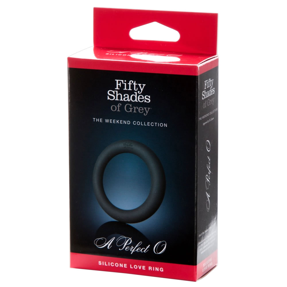 A perfect O Silicone Cock Ring from Fifty Shades of Grey