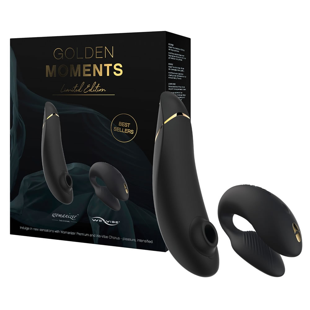 Womanizer Golden Moments with We-Vibe Chorus Couples Vibrator
