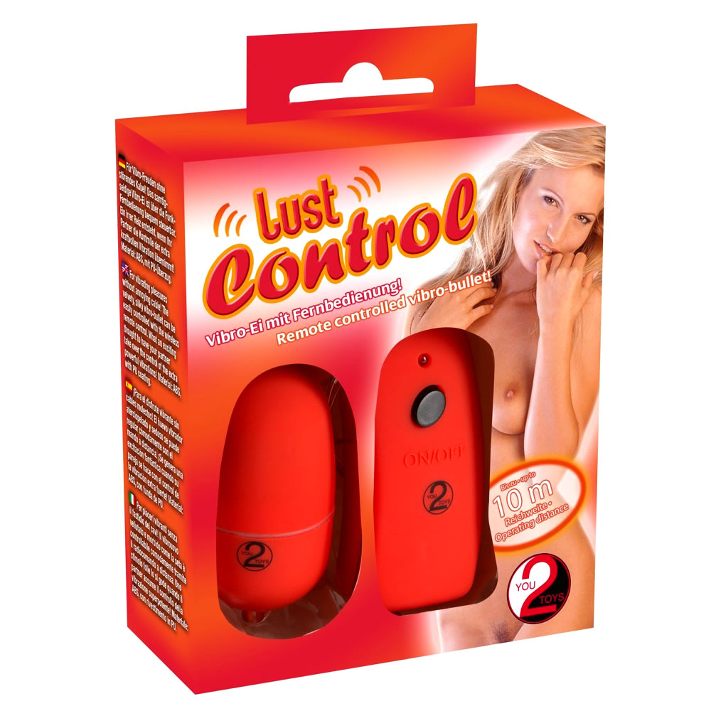Lust Control Red Drahtlos Vibroei