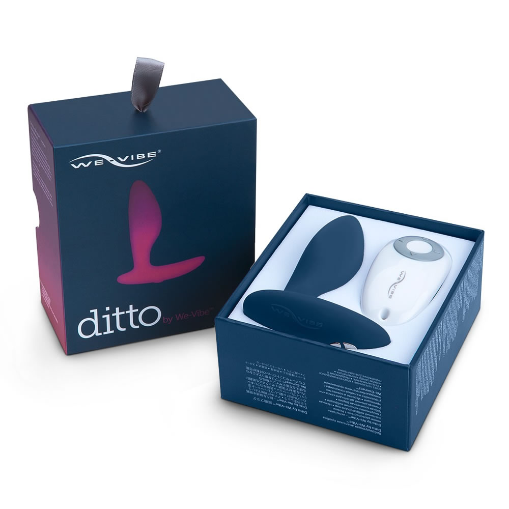 We-Vibe Ditto Anal Plug with Vibator and App Control