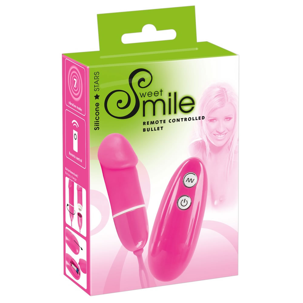 Sweet Smile Vibro-Bullet with Remote Control