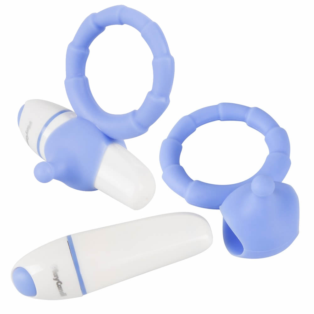 PlayCandi Swirly Pop Penisring med Vibrator
