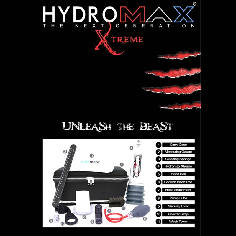 Penispumpe Hydromax X30 Xtreme